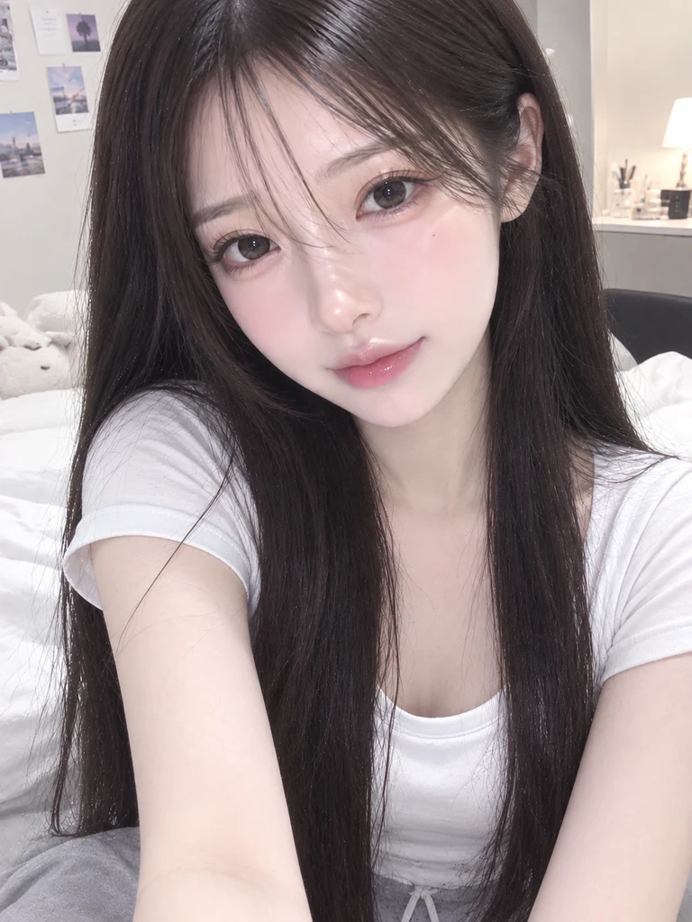 캐릭터 시트로 생성한 셀카